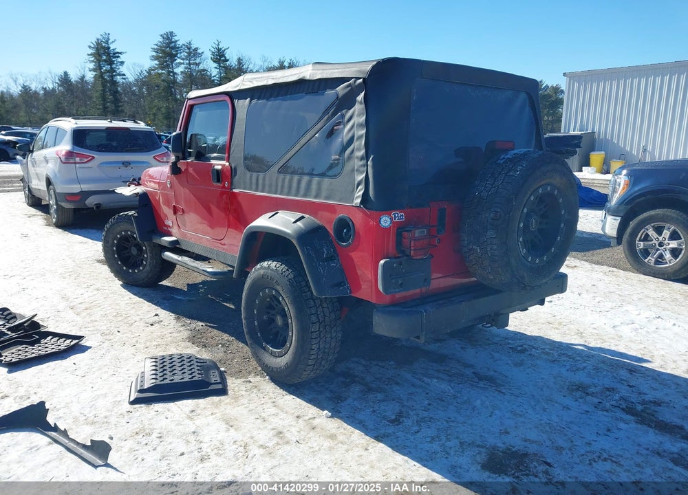2005 JEEP WRANGLER UNLIMITED VIN: 1J4FA44S05P375941