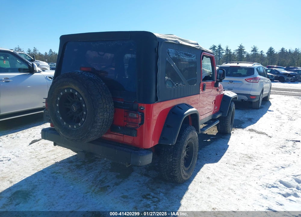2005 JEEP WRANGLER UNLIMITED VIN: 1J4FA44S05P375941