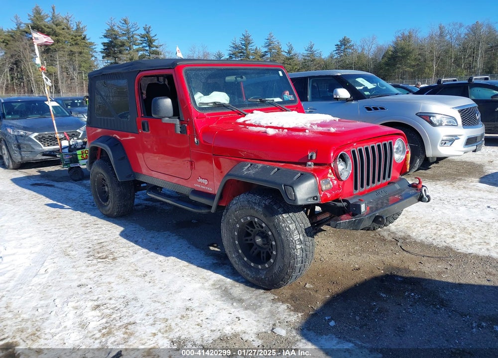 2005 JEEP WRANGLER UNLIMITED VIN: 1J4FA44S05P375941