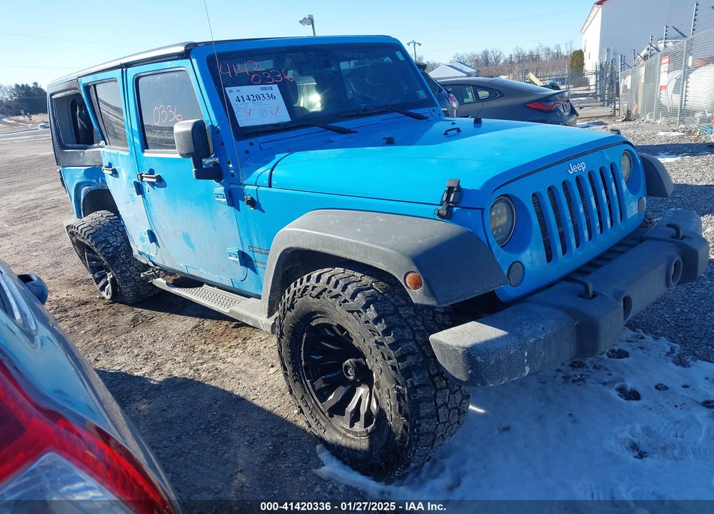 2018 JEEP WRANGLER JK UNLIMITED SPORT S 4X4 VIN: 1C4BJWDG6JL824178