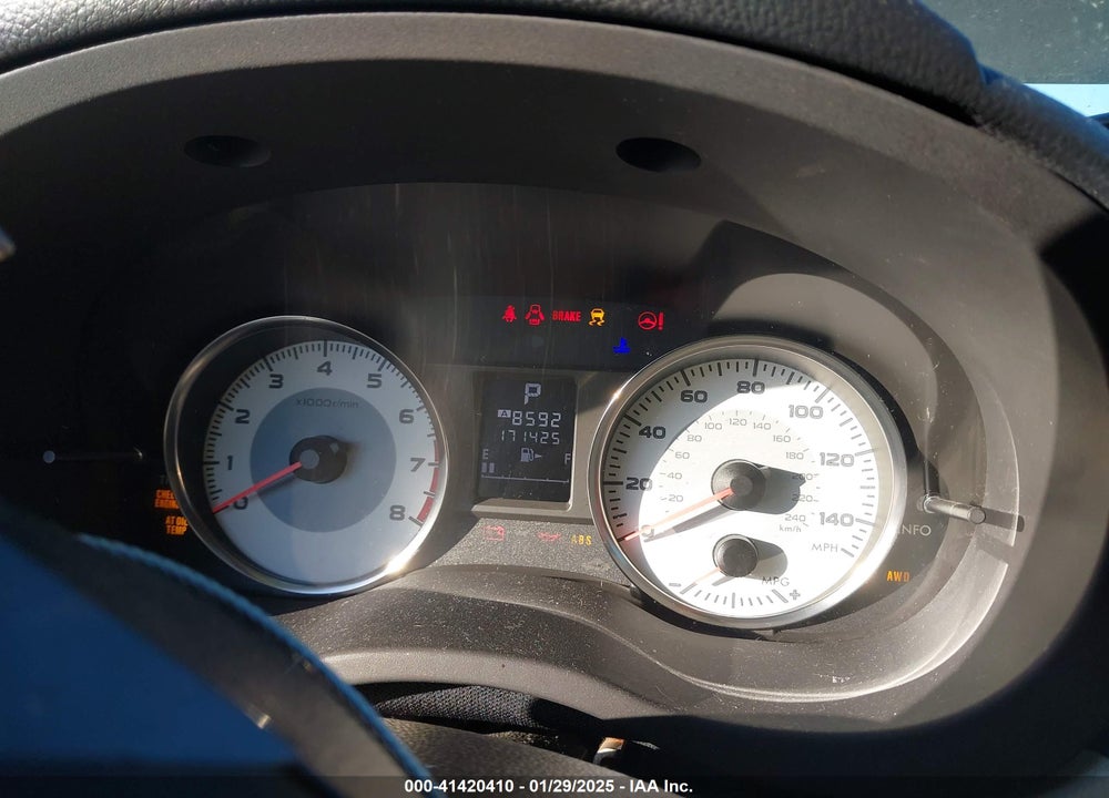 2012 SUBARU IMPREZA 2.0I LIMITED VIN: JF1GJAH67CH016718