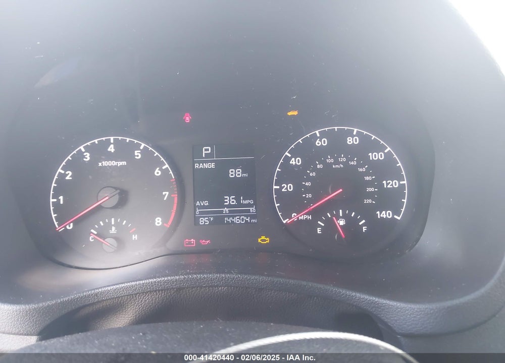 2019 HYUNDAI ACCENT VIN: 3KPC24A35KE076914