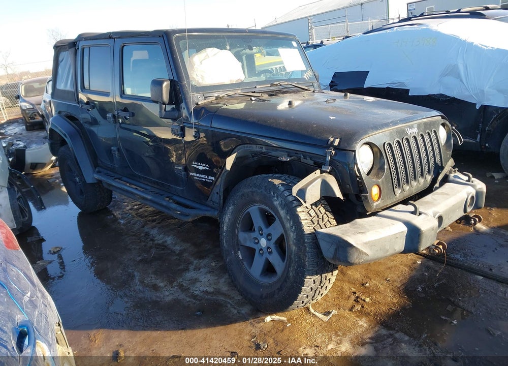 2008 JEEP WRANGLER UNLIMITED SAHARA VIN: 1J4GA59178L555035