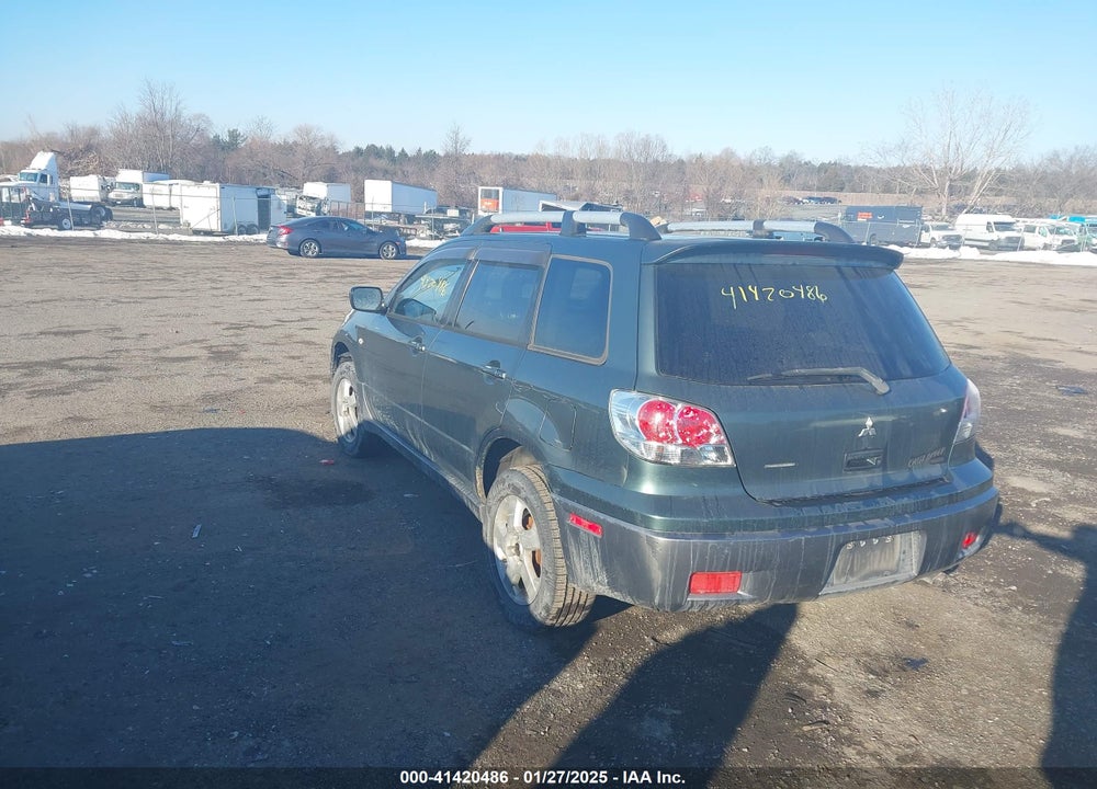 2004 MITSUBISHI OUTLANDER XLS VIN: JA4LZ41F44U003957