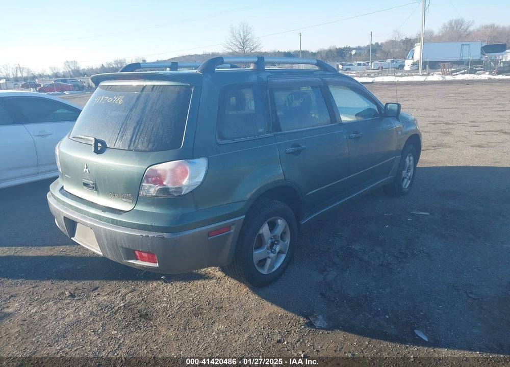 2004 MITSUBISHI OUTLANDER XLS VIN: JA4LZ41F44U003957
