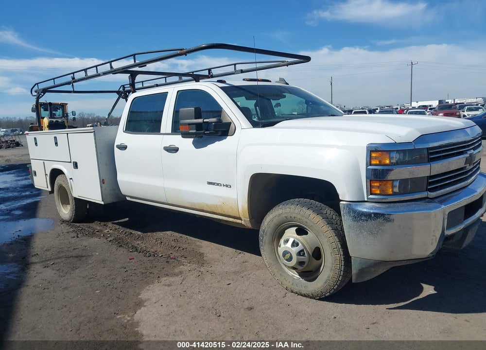 2018 CHEVROLET SILVERADO 3500HD CHASSIS WT VIN: 1GB4KYCG9JF214166