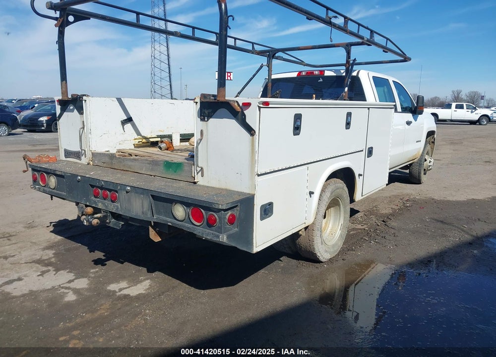 2018 CHEVROLET SILVERADO 3500HD CHASSIS WT VIN: 1GB4KYCG9JF214166