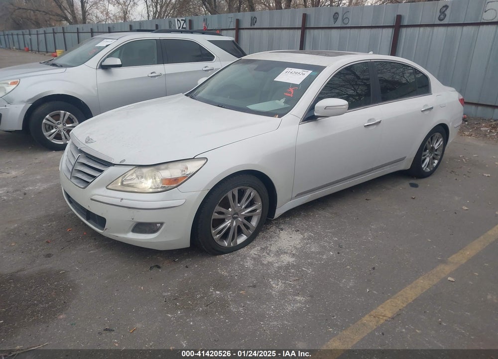 2010 HYUNDAI GENESIS 4.6 VIN: KMHGC4DF6AU109838