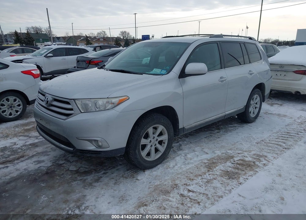 2013 TOYOTA HIGHLANDER BASE PLUS V6 VIN: 5TDBK3EH0DS255530