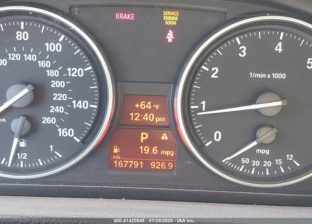 2009 BMW 328I VIN: WBAPH77549NL83293