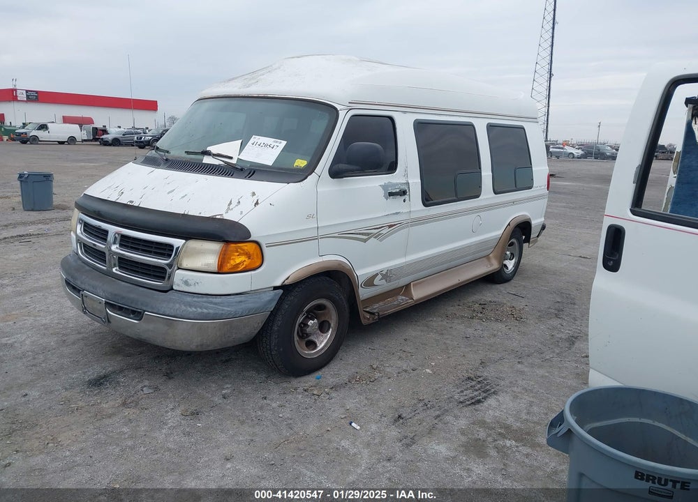 1999 DODGE RAM VAN 1500 COMMERCIAL/CONVERSION VIN: 2B6HB11Y4XK502224