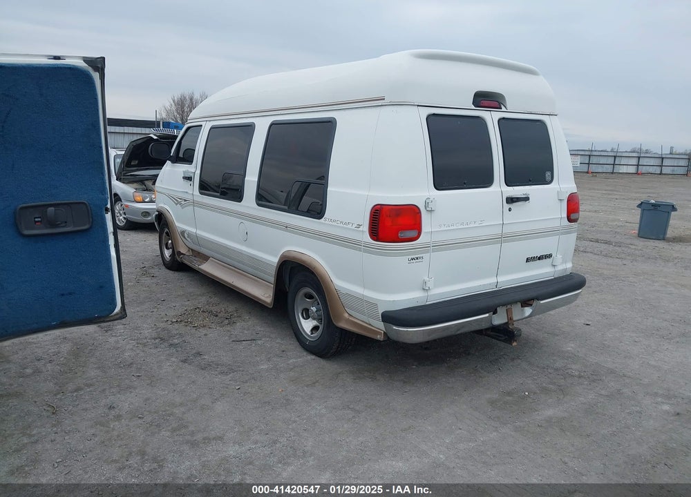 1999 DODGE RAM VAN 1500 COMMERCIAL/CONVERSION VIN: 2B6HB11Y4XK502224