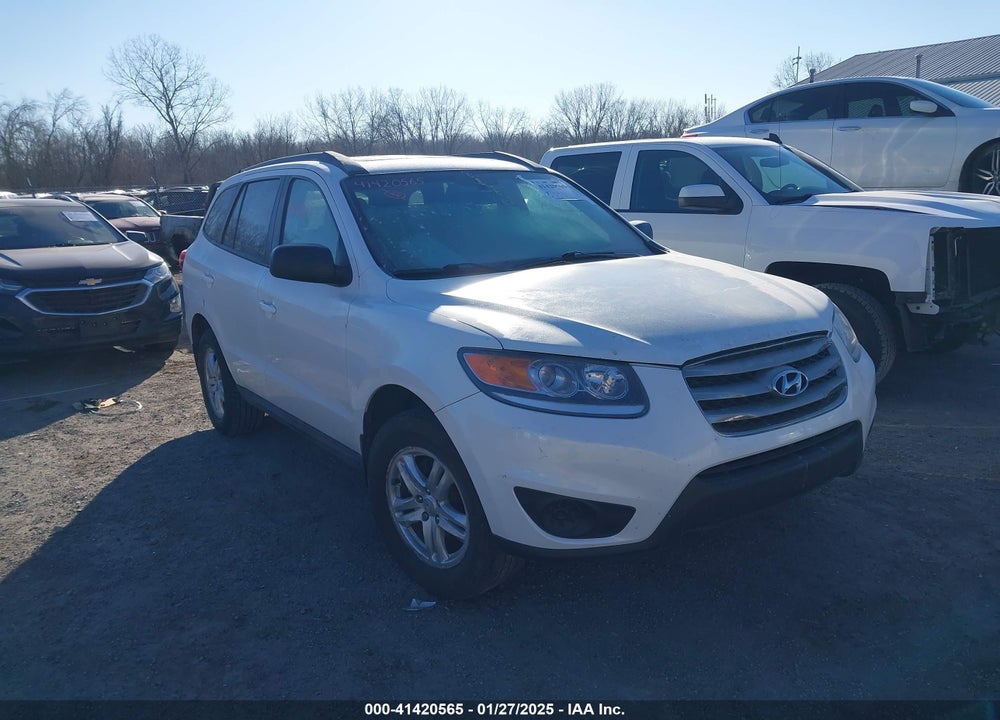 2012 HYUNDAI SANTA FE GLS VIN: 5XYZG3AB2CG167950