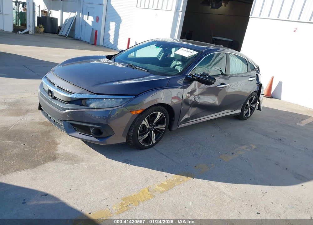 2016 HONDA CIVIC TOURING VIN: 19XFC1F9XGE210457