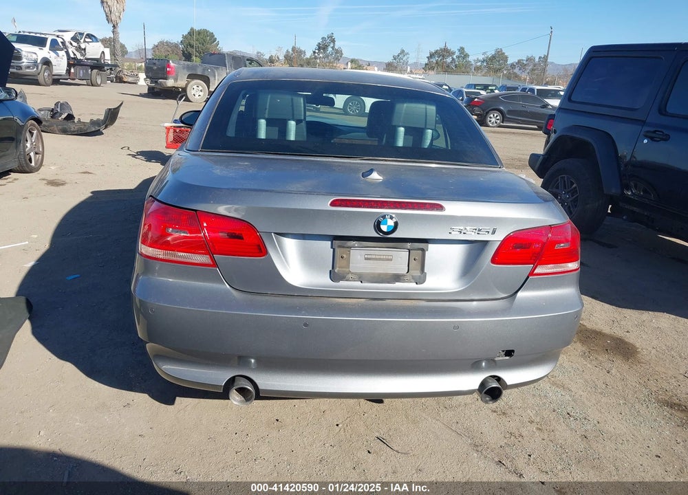2008 BMW 335I VIN: WBAWL735X8PX57179