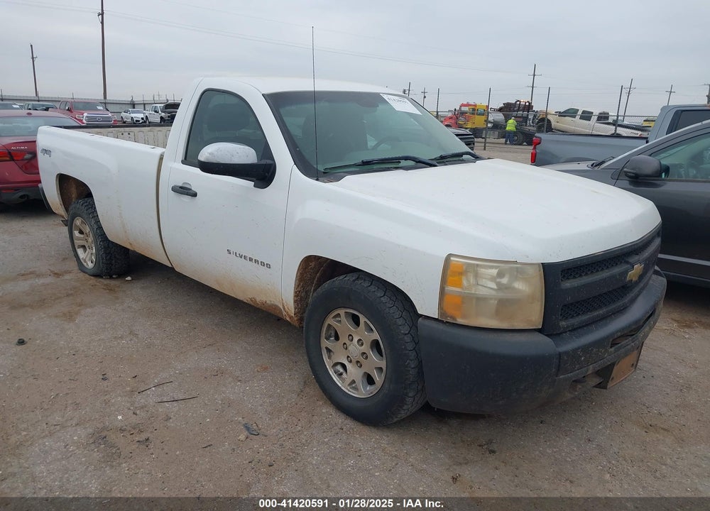 2010 CHEVROLET SILVERADO 1500 WORK TRUCK VIN: 1GCPKPEA6AZ190161