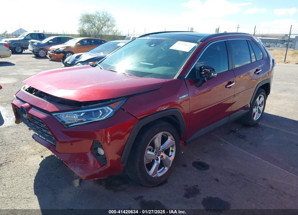 2021 TOYOTA RAV4 HYBRID LIMITED VIN: 4T3D6RFV6MU036977
