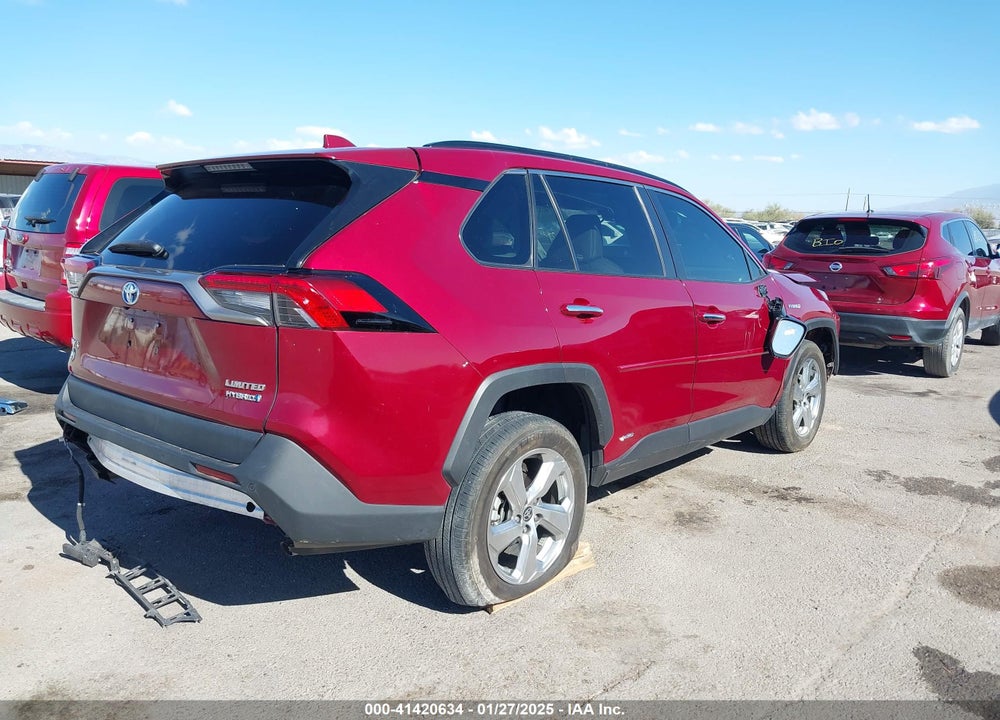 2021 TOYOTA RAV4 HYBRID LIMITED VIN: 4T3D6RFV6MU036977