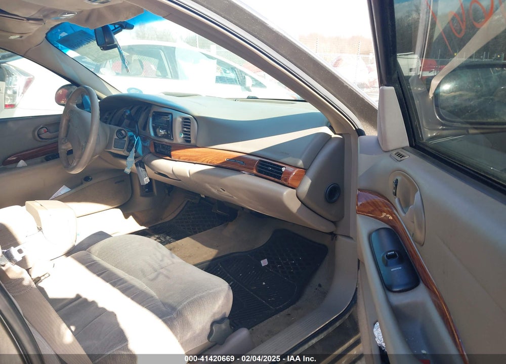 2000 BUICK LESABRE CUSTOM VIN: 1G4HP54K9Y4240185