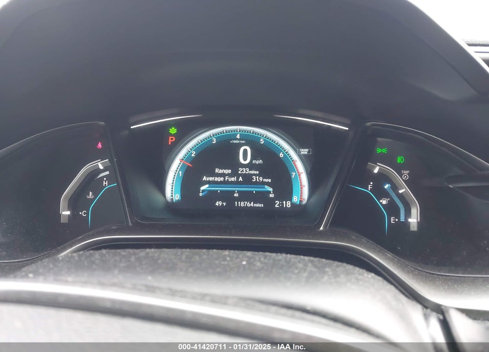 2017 HONDA CIVIC VIN: SHHFK7H58HU233505