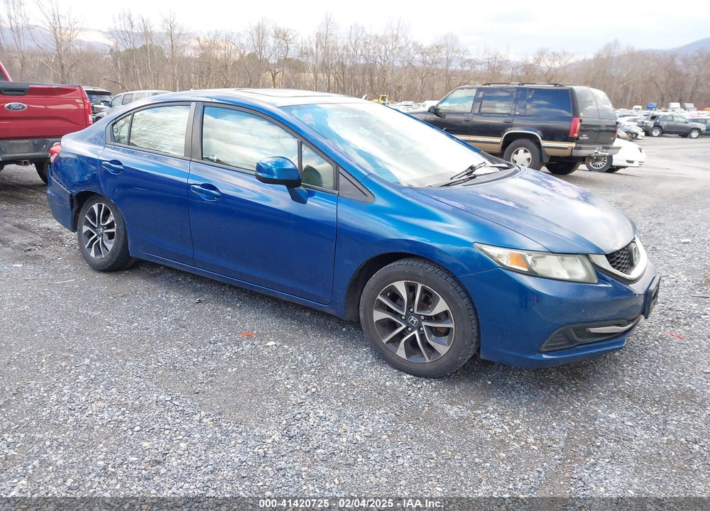2013 HONDA CIVIC EX VIN: 19XFB2F81DE210746