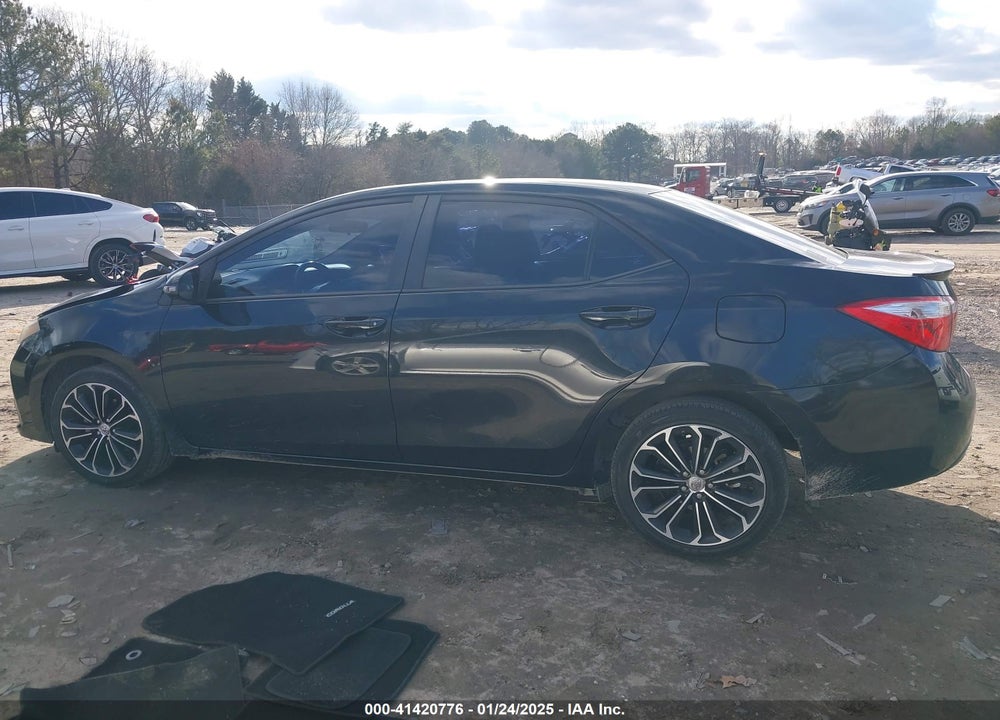 2014 TOYOTA COROLLA VIN: 2T1BURHE9EC083037