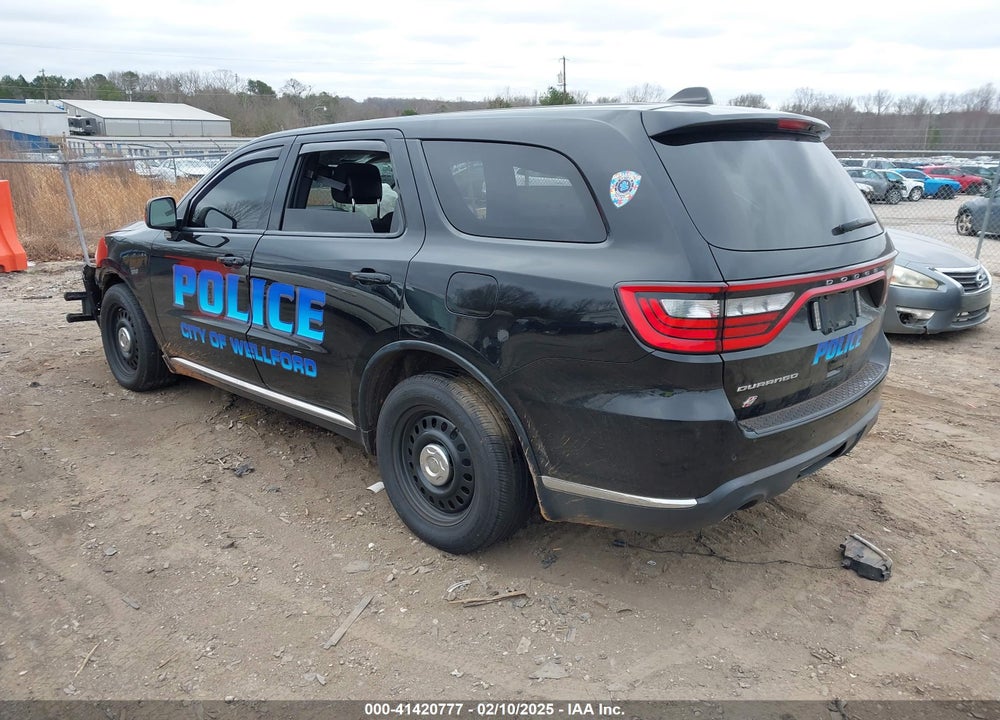 2020 DODGE DURANGO PURSUIT AWD VIN: 1C4SDJFT5LC432154