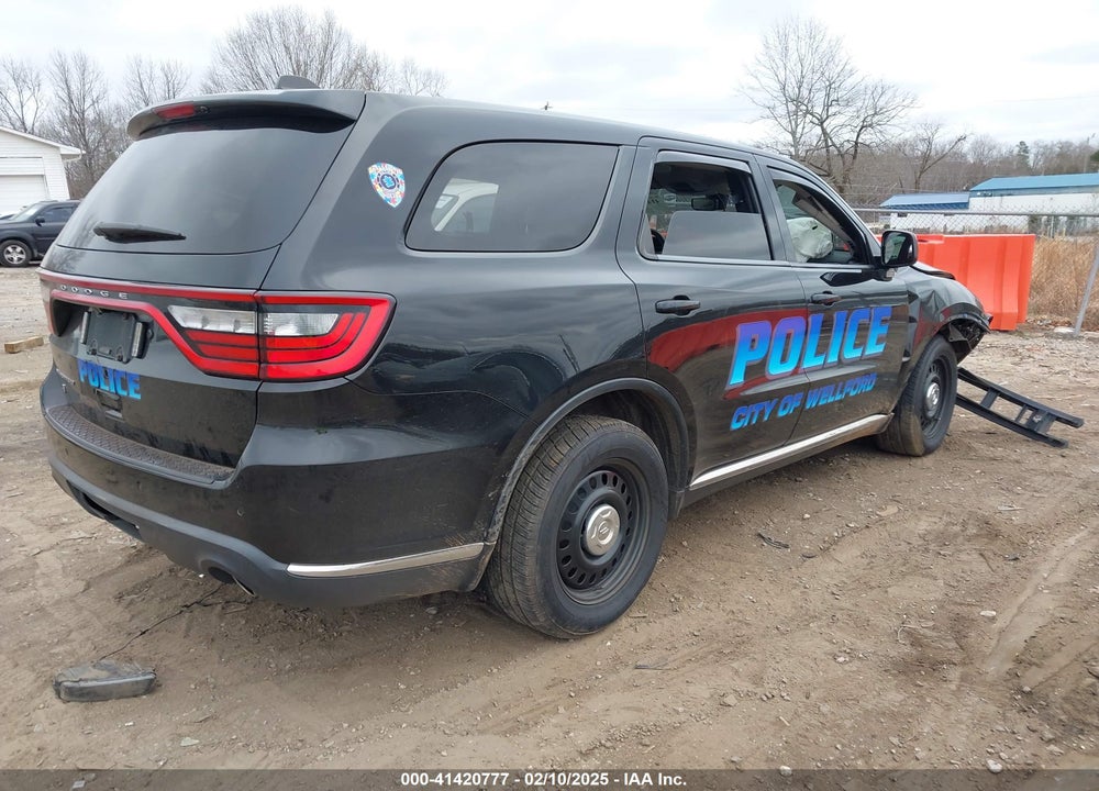 2020 DODGE DURANGO PURSUIT AWD VIN: 1C4SDJFT5LC432154