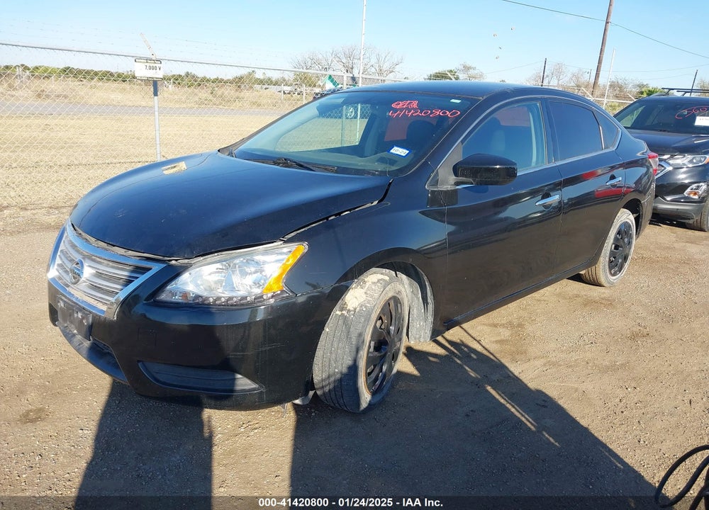 2014 NISSAN SENTRA S VIN: 3N1AB7AP4EL683949