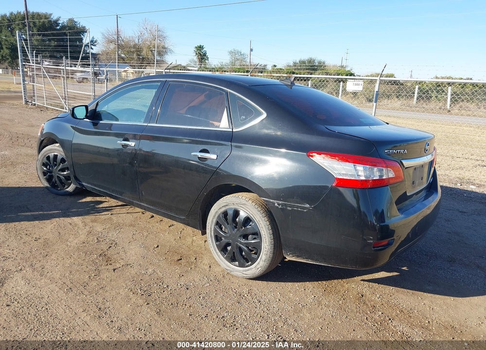 2014 NISSAN SENTRA S VIN: 3N1AB7AP4EL683949