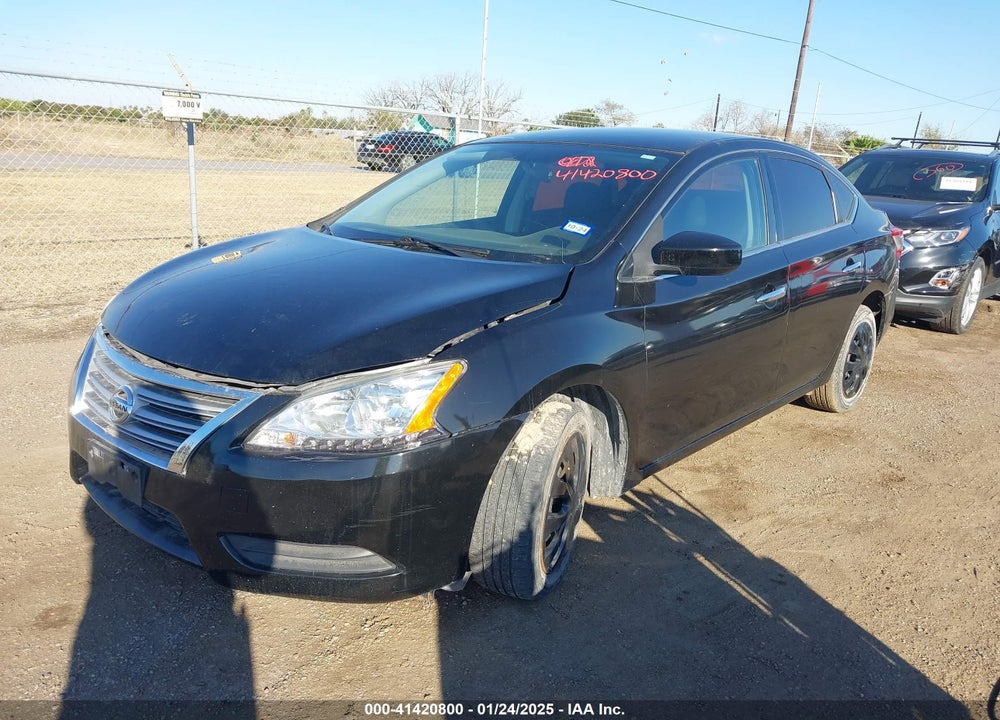 2014 NISSAN SENTRA S VIN: 3N1AB7AP4EL683949