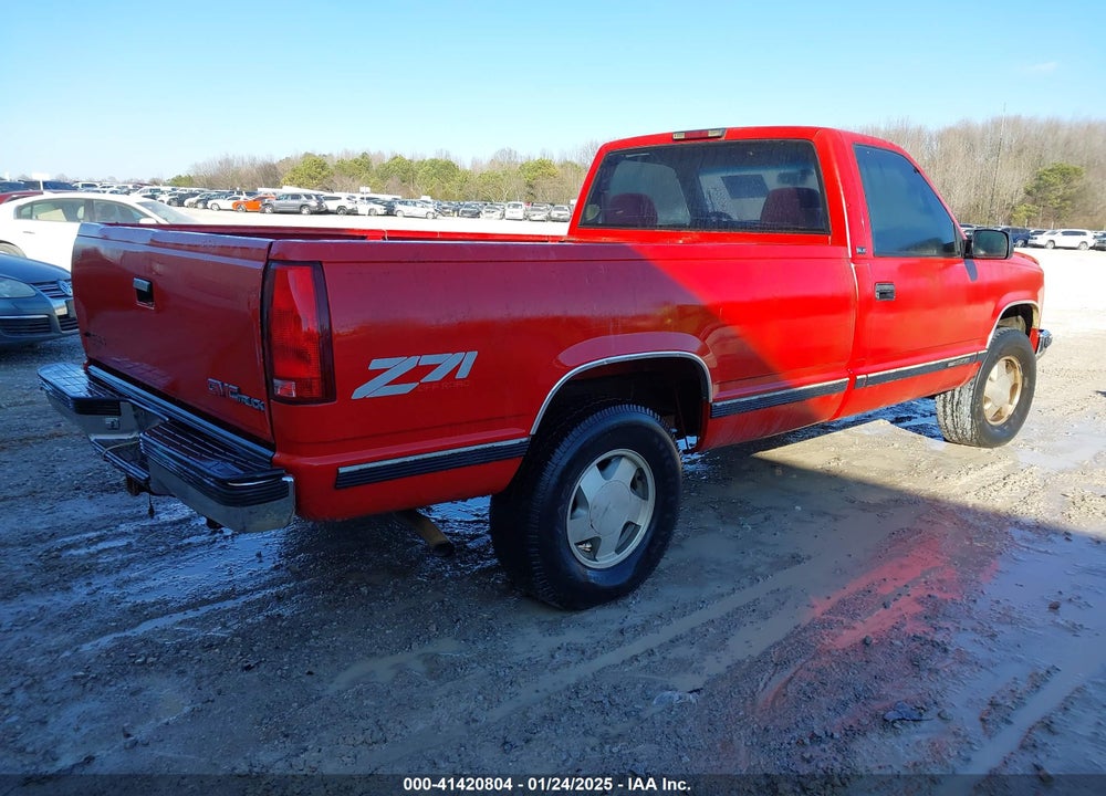 1996 GMC SIERRA K1500 VIN: 1GTEK14W9TZ519486