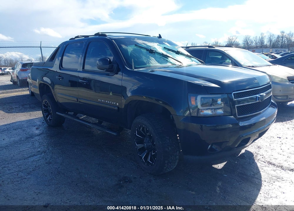 2007 CHEVROLET AVALANCHE 1500 LT VIN: 3GNFK12307G196293