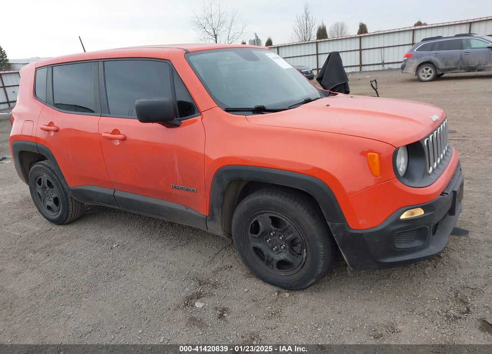 2018 JEEP RENEGADE SPORT 4X4 VIN: ZACCJBAB9JPJ56911