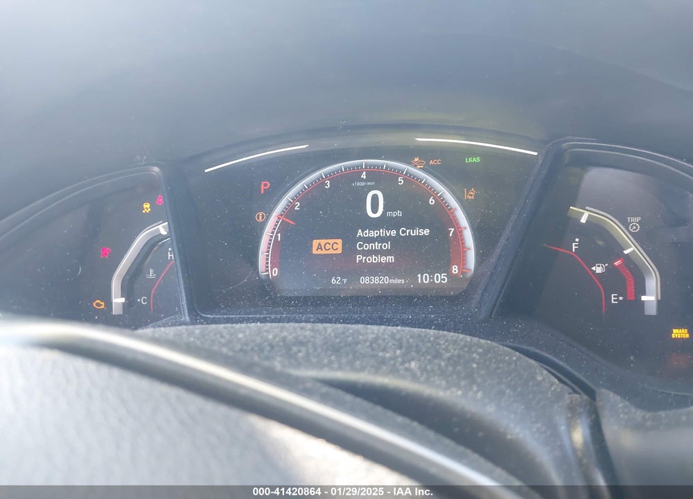 2020 HONDA CIVIC VIN: SHHFK7H40LU212292