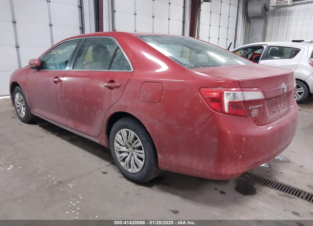 2012 TOYOTA CAMRY VIN: 4T4BF1FK5CR249527
