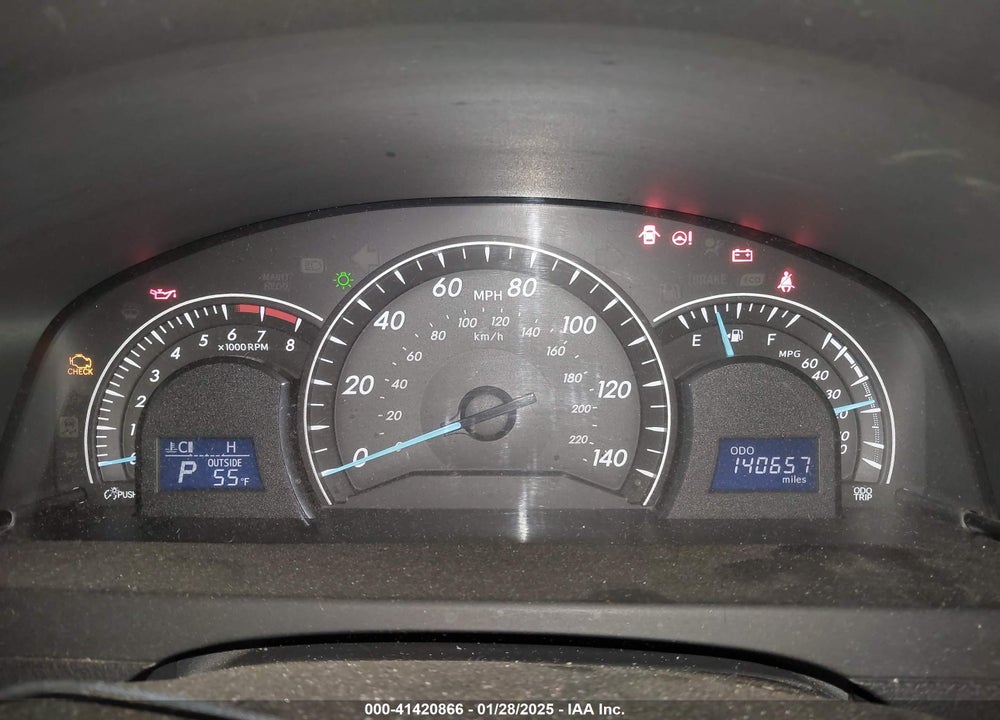 2012 TOYOTA CAMRY VIN: 4T4BF1FK5CR249527