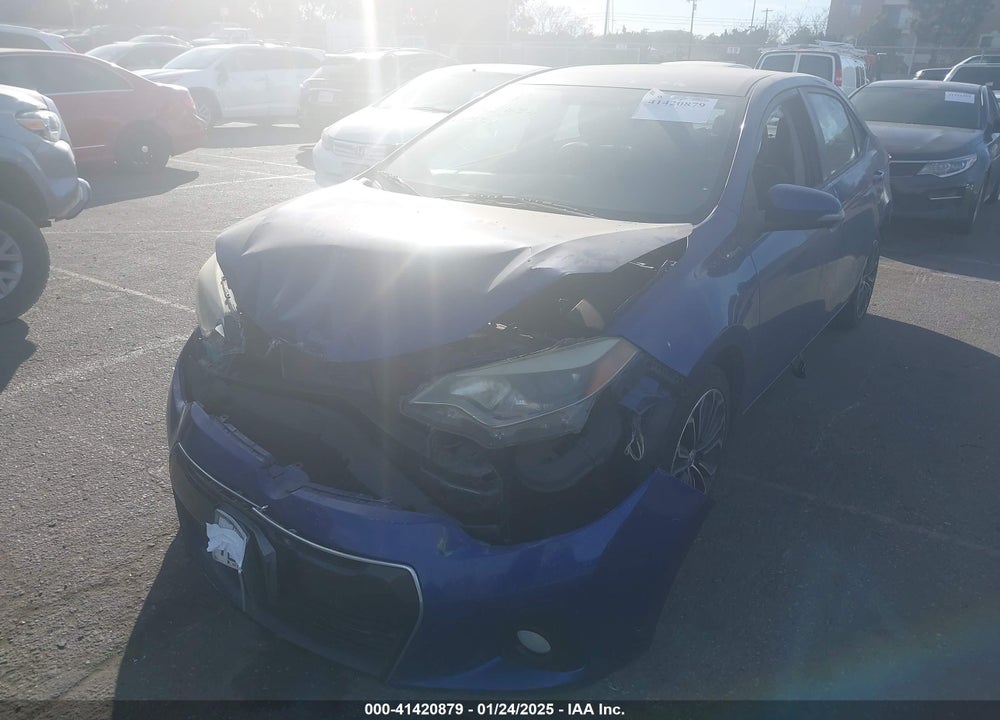 2014 TOYOTA COROLLA S PLUS VIN: 5YFBURHE9EP073706