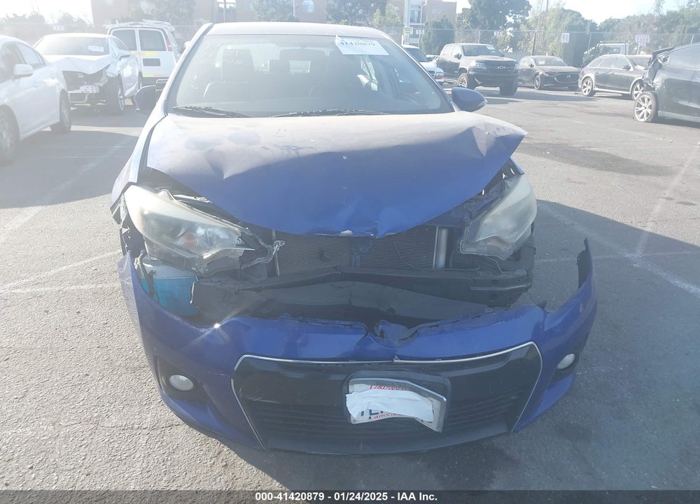 2014 TOYOTA COROLLA S PLUS VIN: 5YFBURHE9EP073706