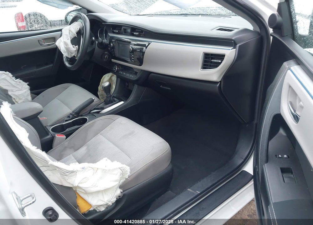 2016 TOYOTA COROLLA VIN: 2T1BURHE7GC601035