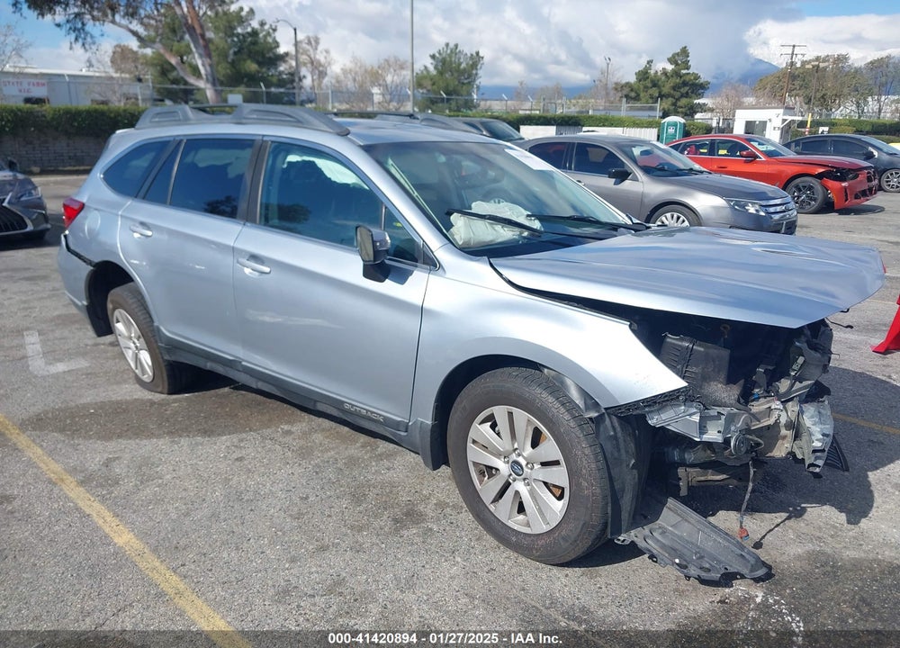 2017 SUBARU OUTBACK 2.5I PREMIUM VIN: 4S4BSAHC5H3281662