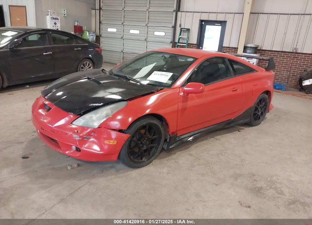 2002 TOYOTA CELICA GT VIN: JTDDR32T320112729