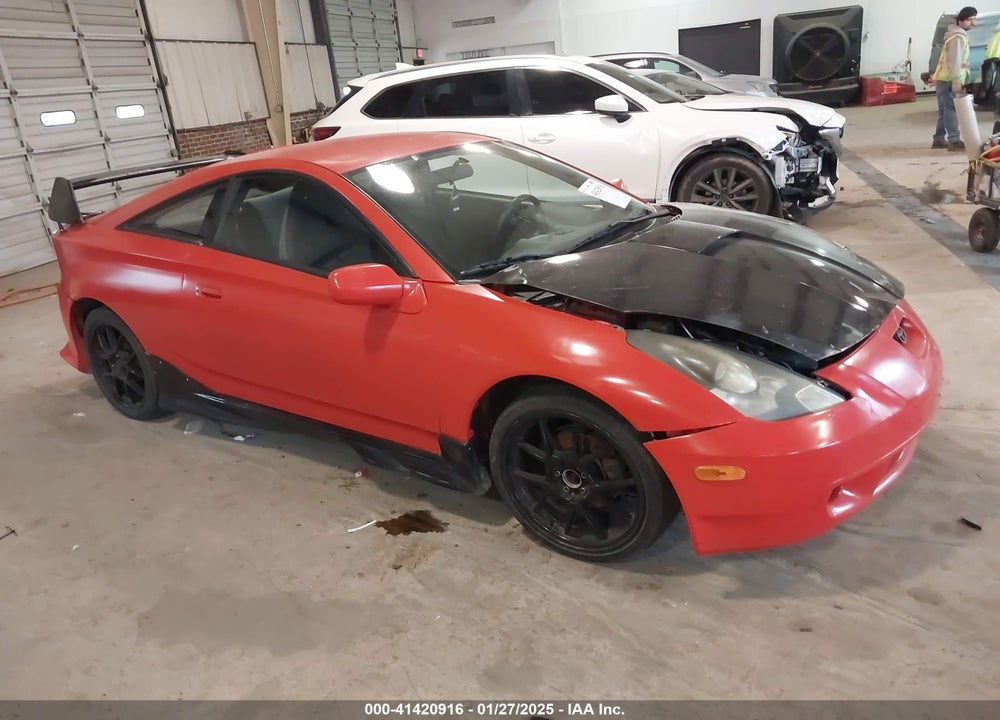 2002 TOYOTA CELICA GT VIN: JTDDR32T320112729