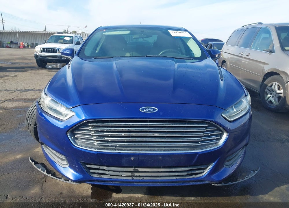 2013 FORD FUSION S VIN: 3FA6P0G78DR297099