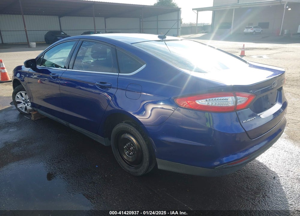 2013 FORD FUSION S VIN: 3FA6P0G78DR297099