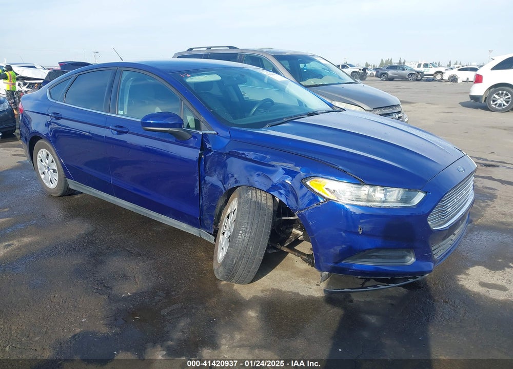 2013 FORD FUSION S VIN: 3FA6P0G78DR297099