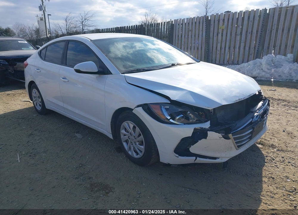 2018 HYUNDAI ELANTRA SE VIN: 5NPD74LF6JH398422