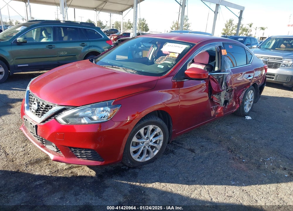 2018 NISSAN SENTRA VIN: 3N1AB7AP6JY283534