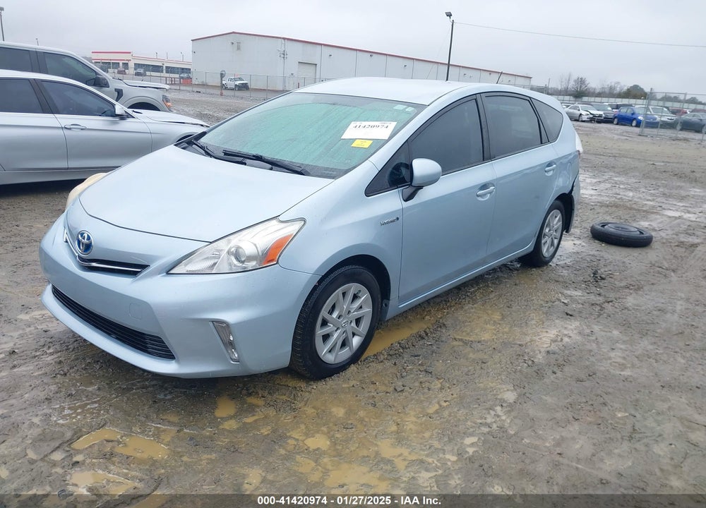 2012 TOYOTA PRIUS V TWO VIN: JTDZN3EU5C3019202