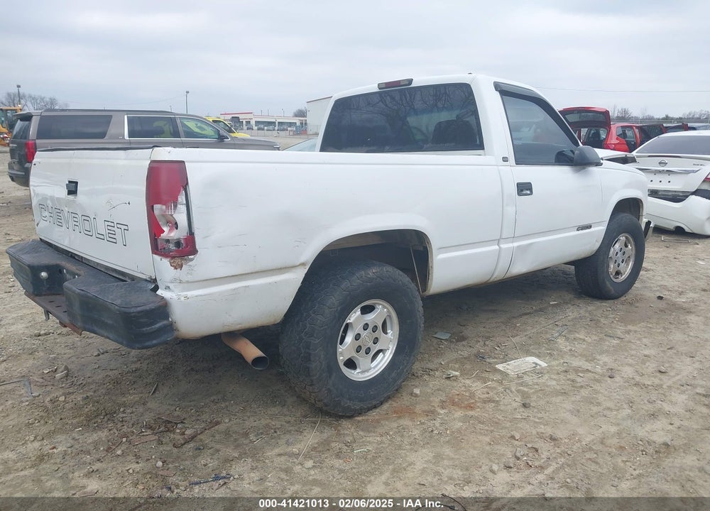 1998 CHEVROLET K1500 FLEETSIDE VIN: 1GCEK14M5WZ149902